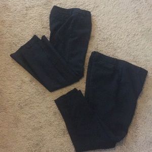 Two pair non wrinkle pants.